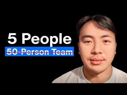 I Built a $500K Business With 5 People (Not 50)