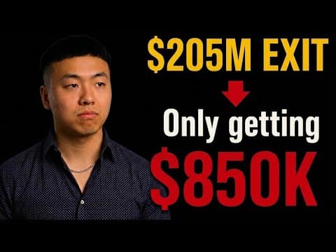 The $205M Exit That Paid Less Than a Meta Engineer