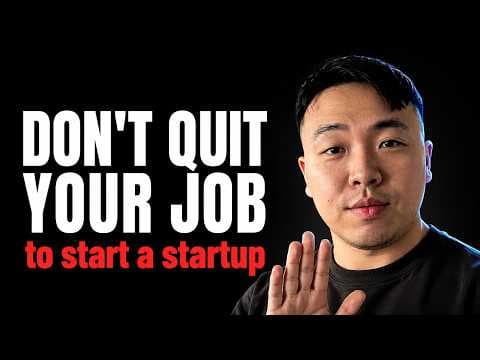 Don’t Quit Your Job (Yet)