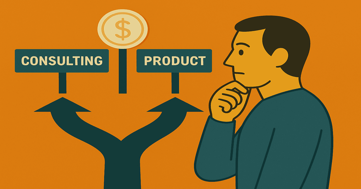 When to Stop Consulting and Build a Product: The $200M Basecamp Question